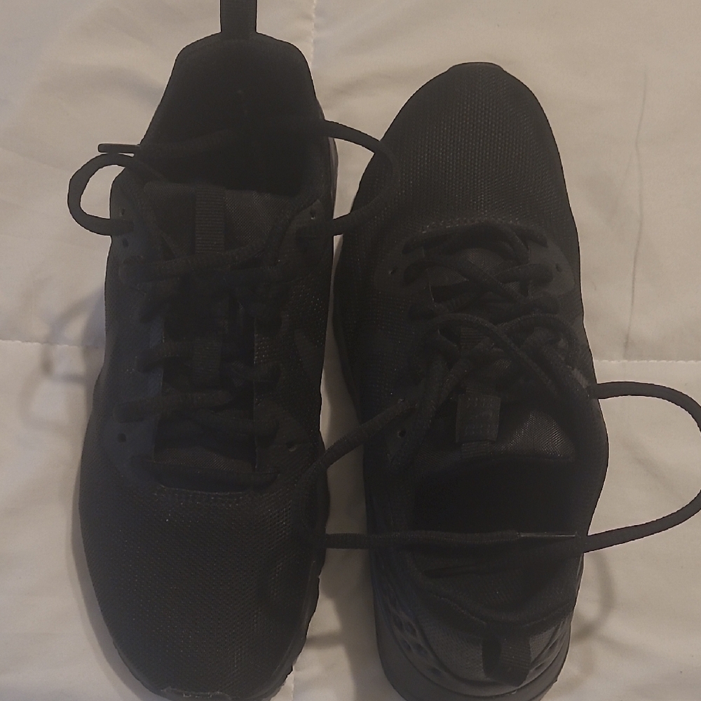 Kids Black Athletic Shoes